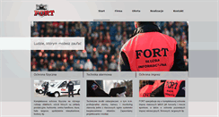 Desktop Screenshot of fortochrona.com.pl