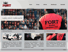 Tablet Screenshot of fortochrona.com.pl